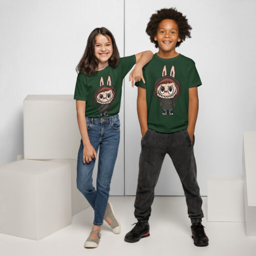 POP MART Labubu Printing Youth t-shirt P1-142 - Image 3