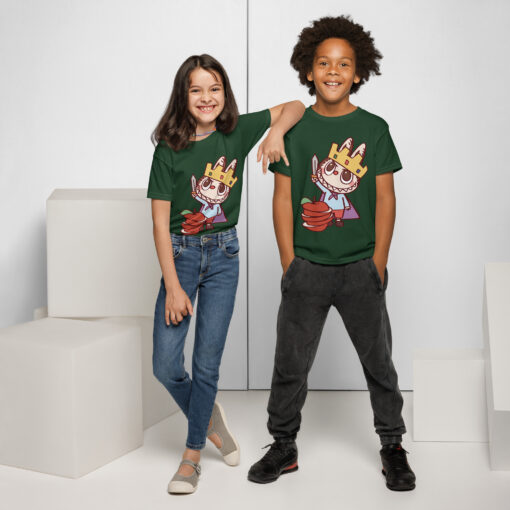 POP MART Labubu Printing Youth t-shirt P1-117 - Image 3