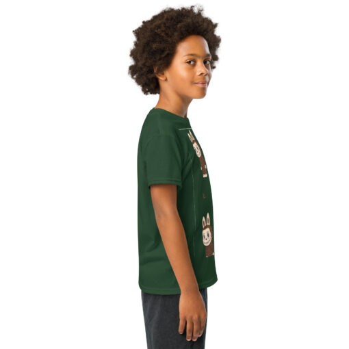 POP MART Labubu Printing Youth t-shirt P1-21 - Image 15