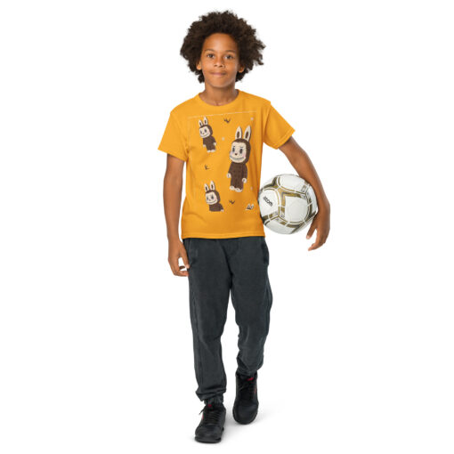 POP MART Labubu Printing Youth t-shirt P1-21 - Image 42