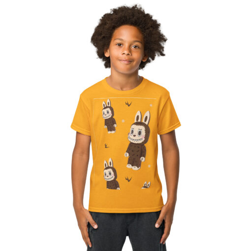 POP MART Labubu Printing Youth t-shirt P1-21 - Image 37