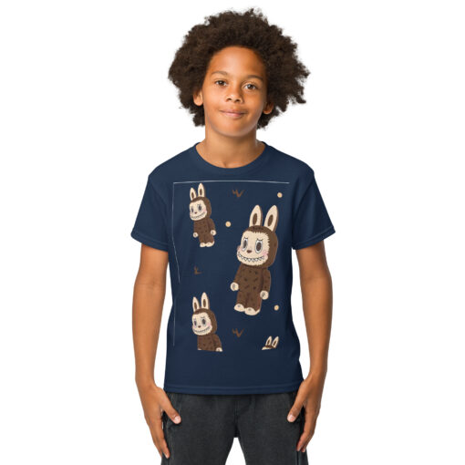 POP MART Labubu Printing Youth t-shirt P1-21 - Image 7