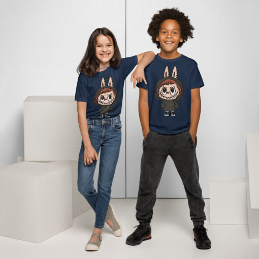 POP MART Labubu Printing Youth t-shirt P1-142 - Image 2