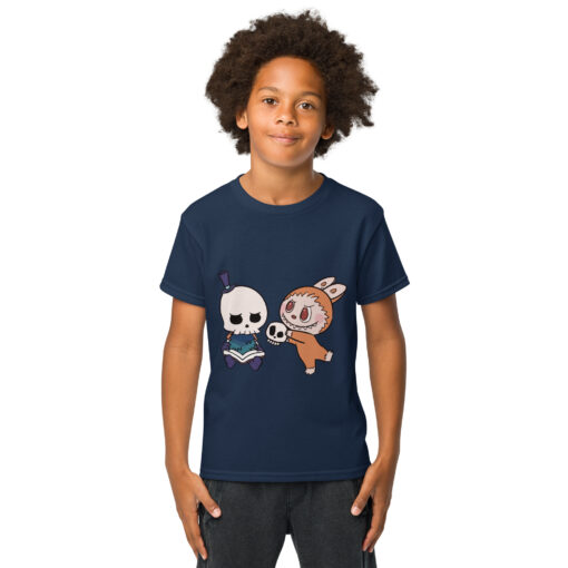 POP MART Labubu Printing Youth t-shirt P1-139 - Image 7