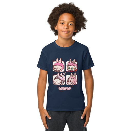 POP MART Labubu Printing Youth t-shirt P1-11 - Image 7