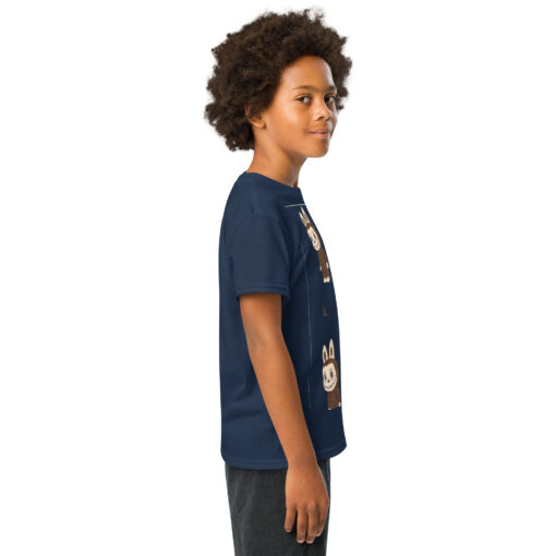 POP MART Labubu Printing Youth t-shirt P1-21 - Image 9