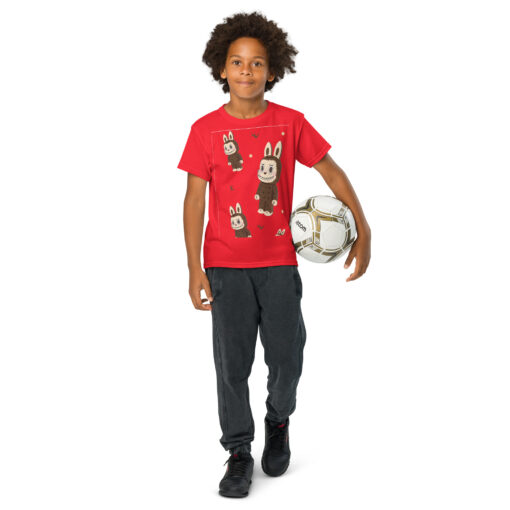 POP MART Labubu Printing Youth t-shirt P1-21 - Image 30