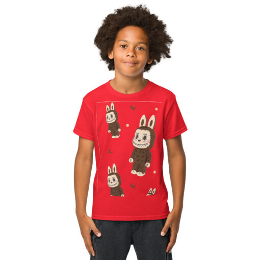 POP MART Labubu Printing Youth t-shirt P1-21 - Image 25