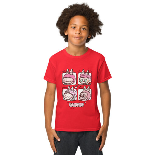POP MART Labubu Printing Youth t-shirt P1-11 - Image 25