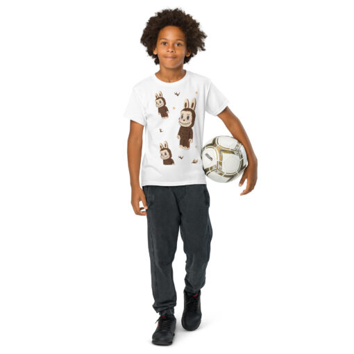 POP MART Labubu Printing Youth t-shirt P1-21 - Image 60