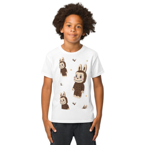 POP MART Labubu Printing Youth t-shirt P1-21 - Image 55