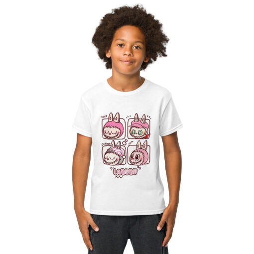 POP MART Labubu Printing Youth t-shirt P1-11 - Image 55