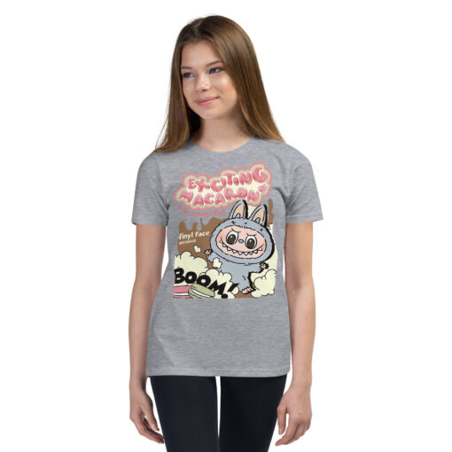 POP MART Labubu Printing Youth Short Sleeve T-Shirt P0-16 - Image 12