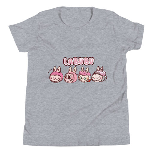 POP MART Labubu Printing Youth Short Sleeve T-Shirt P1-12 - Image 12
