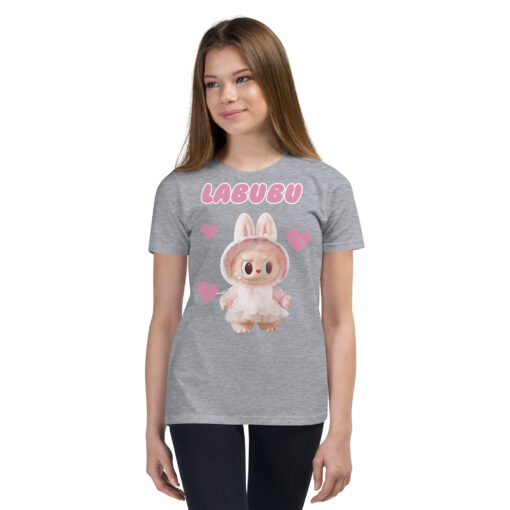 POP MART Labubu Printing Youth Short Sleeve T-Shirt P1-171 - Image 12