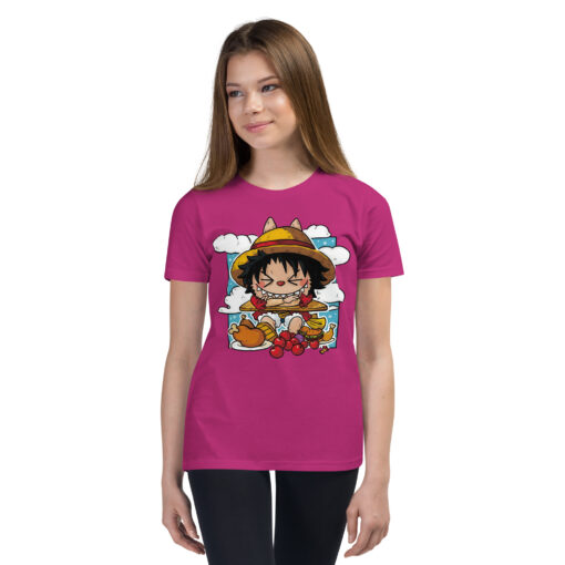 POP MART Labubu Printing Youth Short Sleeve T-Shirt P0-1 - Image 8