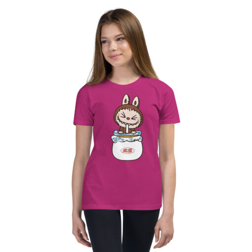 POP MART Labubu Printing Youth Short Sleeve T-Shirt P1-121 - Image 8