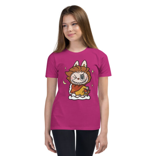 POP MART Labubu Printing Youth Short Sleeve T-Shirt P1-119 - Image 8