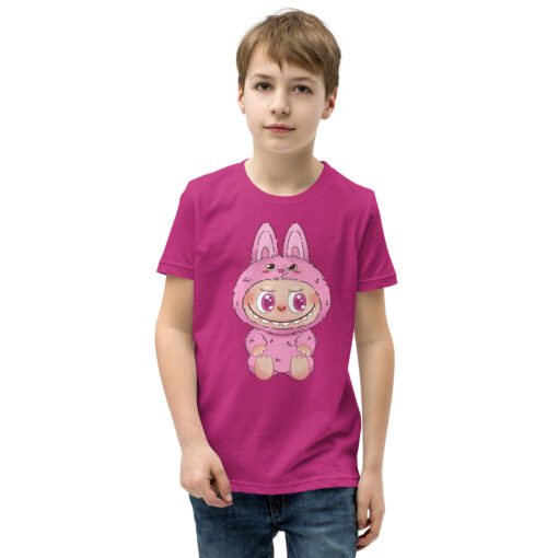 POP MART Labubu Printing Youth Short Sleeve T-Shirt P3-18 - Image 22