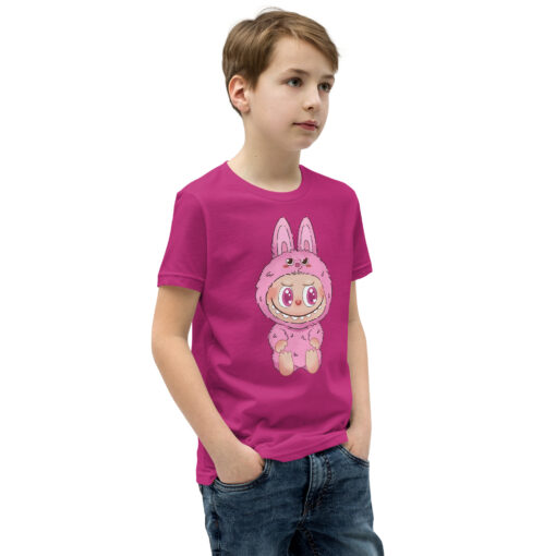 POP MART Labubu Printing Youth Short Sleeve T-Shirt P3-18 - Image 23