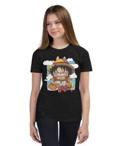 POP MART Labubu Printing Youth Short Sleeve T-Shirt P0-1