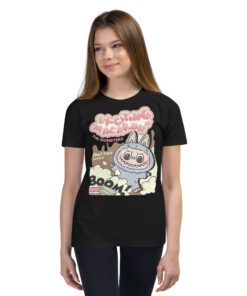 POP MART Labubu Printing Youth Short Sleeve T-Shirt P0-16