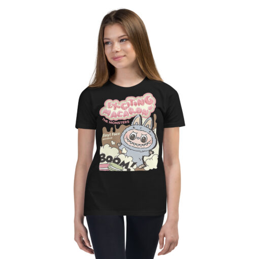 POP MART Labubu Printing Youth Short Sleeve T-Shirt P0-16