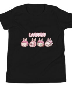 POP MART Labubu Printing Youth Short Sleeve T-Shirt P1-12