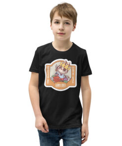 POP MART Labubu Printing Youth Short Sleeve T-Shirt P1-178