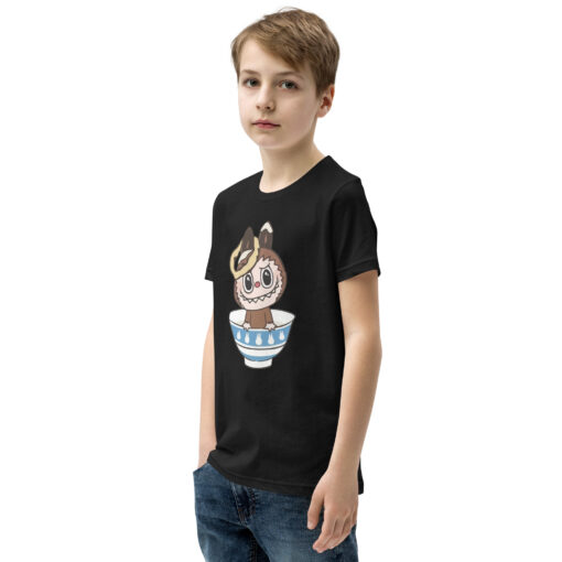 POP MART Labubu Printing Youth Short Sleeve T-Shirt P1-144 - Image 3
