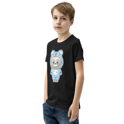 POP MART Labubu Printing Youth Short Sleeve T-Shirt P3-70 - Image 3