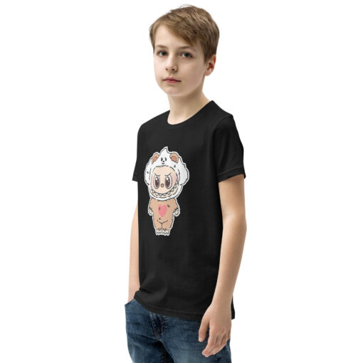 POP MART Labubu Printing Youth Short Sleeve T-Shirt P3-67 - Image 3