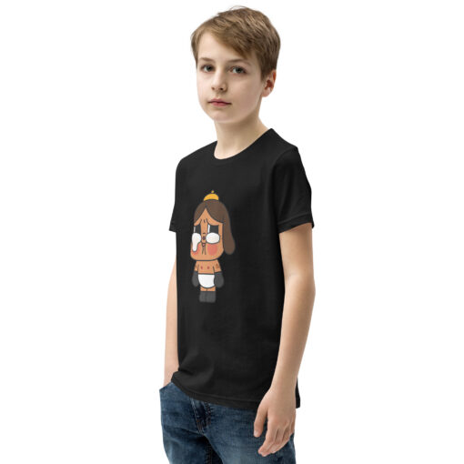 POP MART Labubu Printing Youth Short Sleeve T-Shirt P2-8 - Image 3