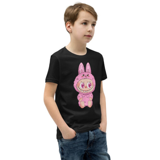 POP MART Labubu Printing Youth Short Sleeve T-Shirt P3-18 - Image 2