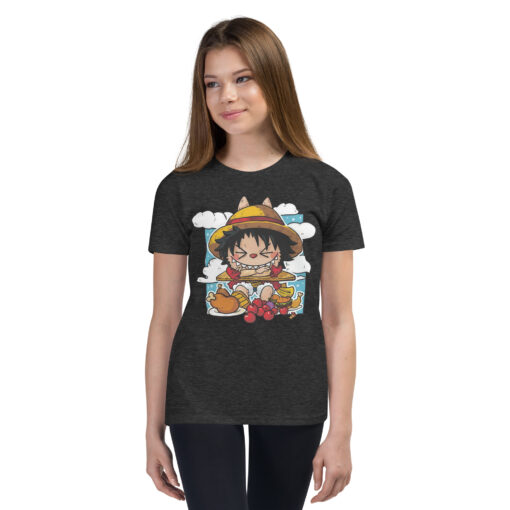 POP MART Labubu Printing Youth Short Sleeve T-Shirt P0-1 - Image 6