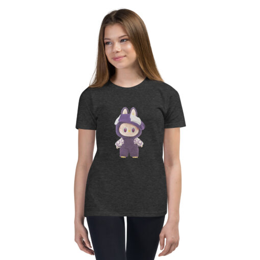 POP MART Labubu Printing Youth Short Sleeve T-Shirt P1-27 - Image 6