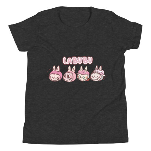 POP MART Labubu Printing Youth Short Sleeve T-Shirt P1-12 - Image 6