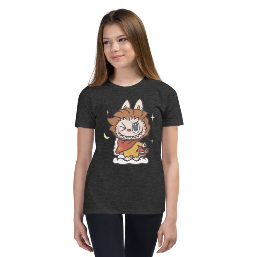 POP MART Labubu Printing Youth Short Sleeve T-Shirt P1-119 - Image 6