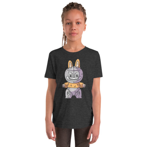 POP MART Labubu Printing Youth Short Sleeve T-Shirt P3-108 - Image 6