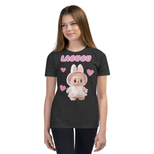 POP MART Labubu Printing Youth Short Sleeve T-Shirt P1-171 - Image 6