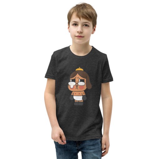 POP MART Labubu Printing Youth Short Sleeve T-Shirt P2-8 - Image 16