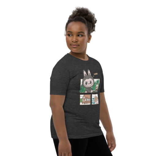 POP MART Labubu Printing Youth Short Sleeve T-Shirt P1-3 - Image 18