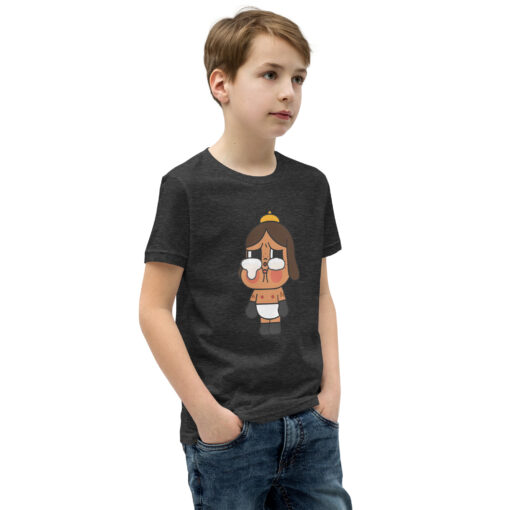 POP MART Labubu Printing Youth Short Sleeve T-Shirt P2-8 - Image 17