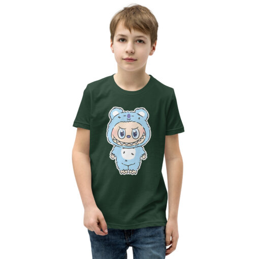 POP MART Labubu Printing Youth Short Sleeve T-Shirt P3-70 - Image 10
