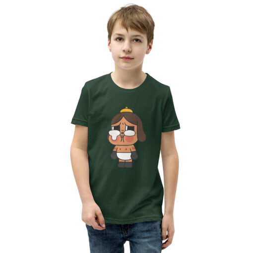 POP MART Labubu Printing Youth Short Sleeve T-Shirt P2-8 - Image 10