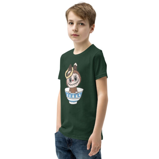 POP MART Labubu Printing Youth Short Sleeve T-Shirt P1-144 - Image 12