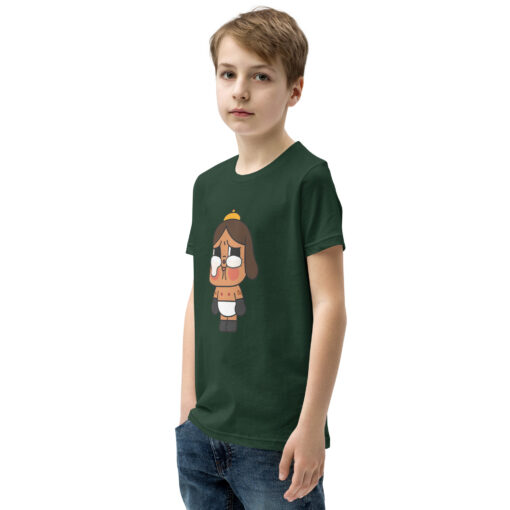 POP MART Labubu Printing Youth Short Sleeve T-Shirt P2-8 - Image 12