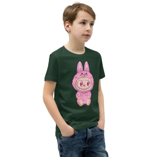 POP MART Labubu Printing Youth Short Sleeve T-Shirt P3-18 - Image 11