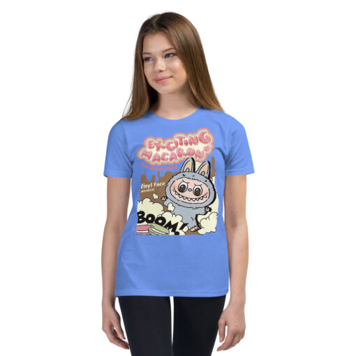 POP MART Labubu Printing Youth Short Sleeve T-Shirt P0-16 - Image 11