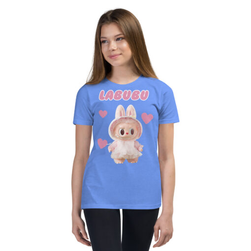 POP MART Labubu Printing Youth Short Sleeve T-Shirt P1-171 - Image 11